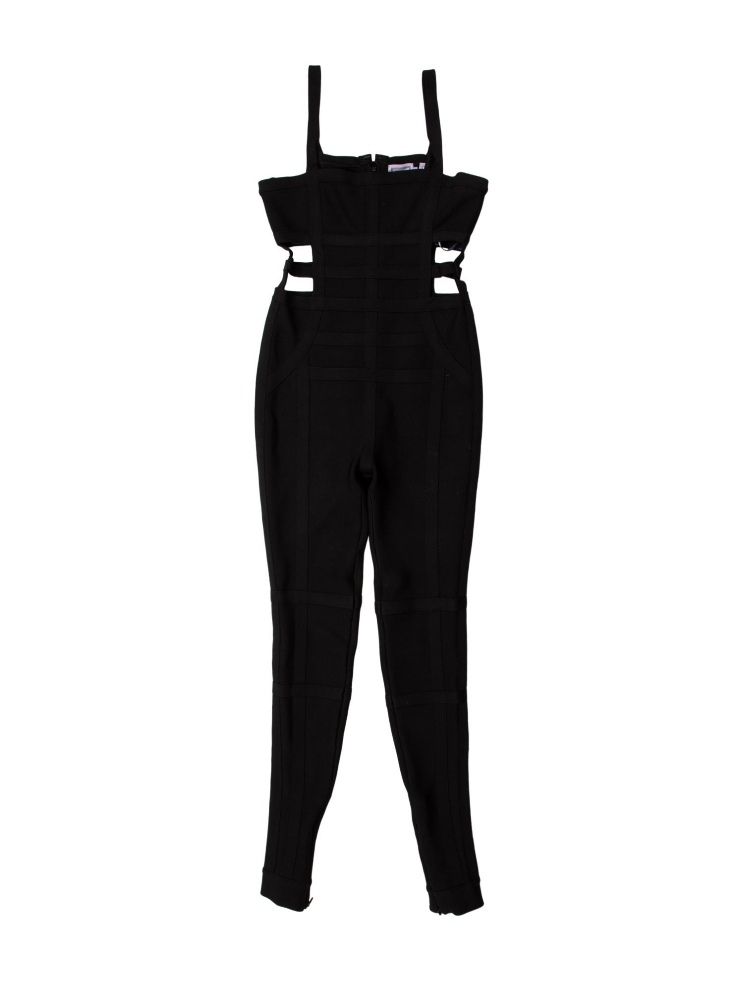 Herve Leger Square Neckline Jumpsuit