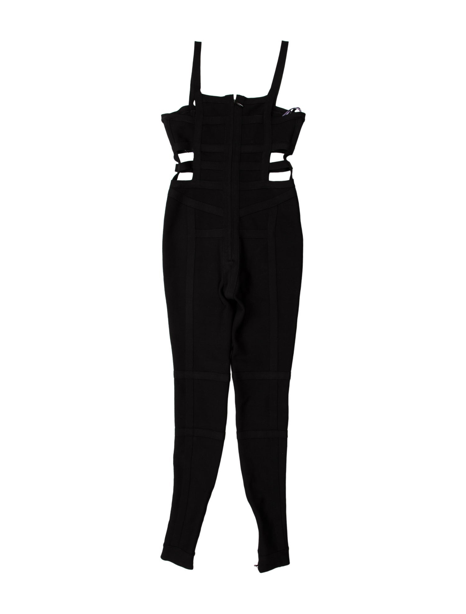 Herve Leger Square Neckline Jumpsuit