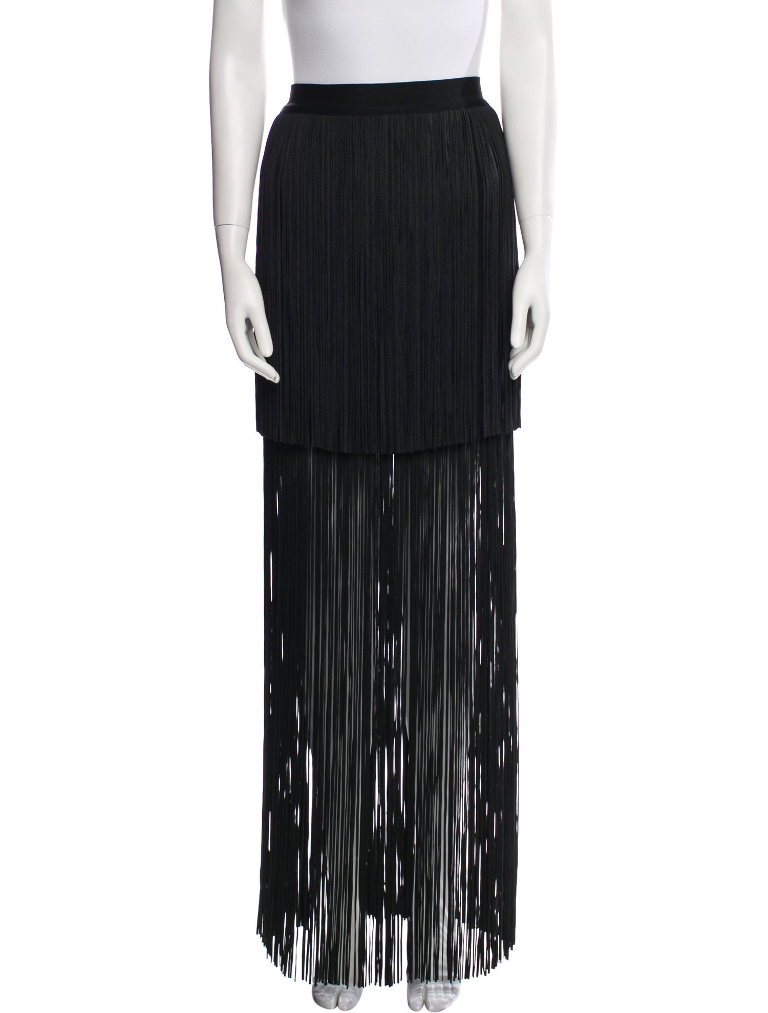 Herve Leger Fringe Trim Accent Mini Skirt w/ Tags