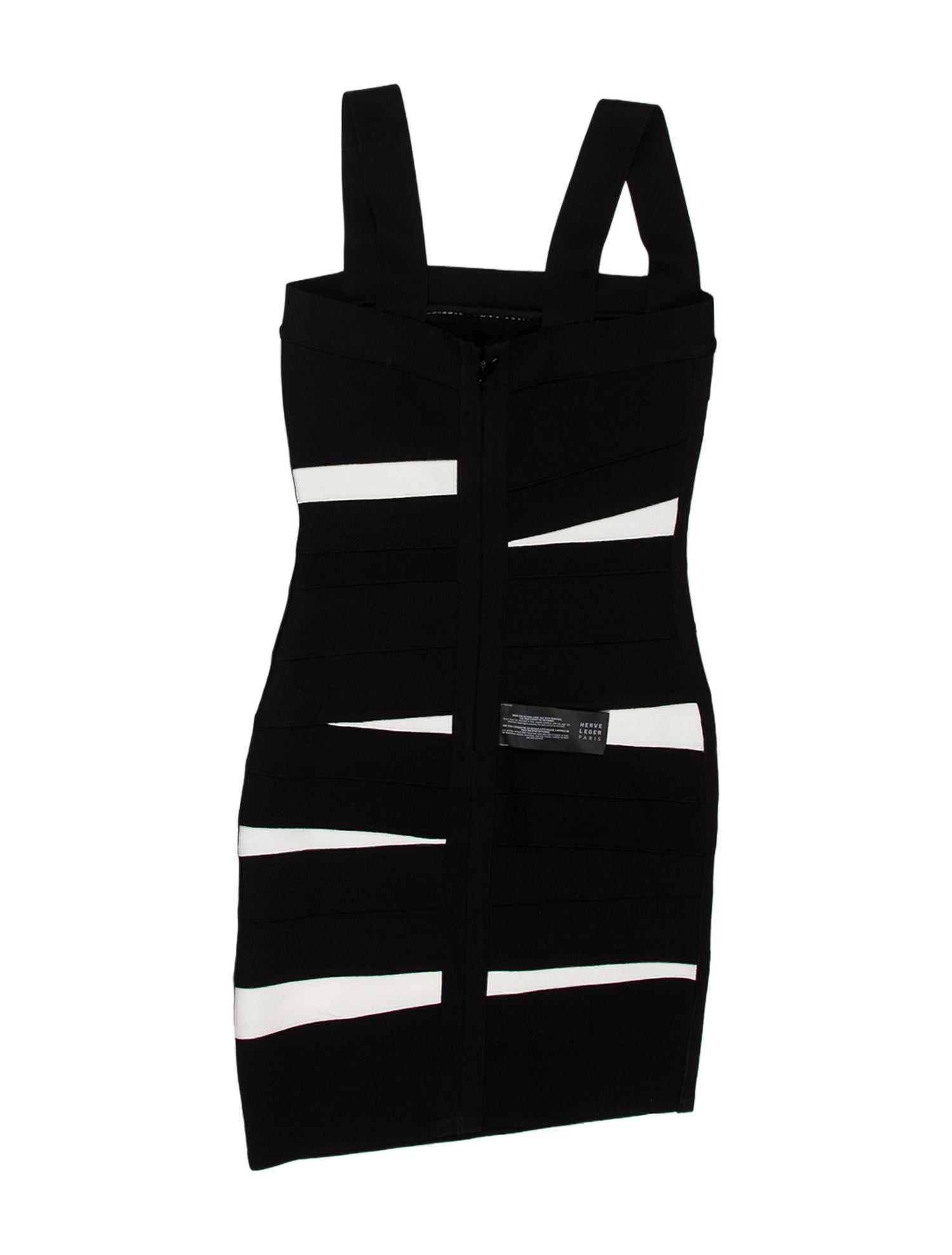 Herve Leger Striped Mini Dress w/ Tags