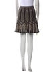 Herve Leger Printed Mini Skirt