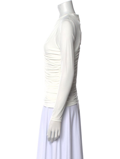 Herve Leger Crew Neck Long Sleeve Sweatshirt