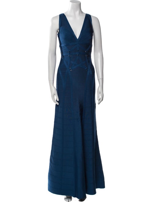 Herve Leger Celestina Long Dress