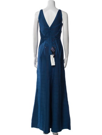 Herve Leger Celestina Long Dress