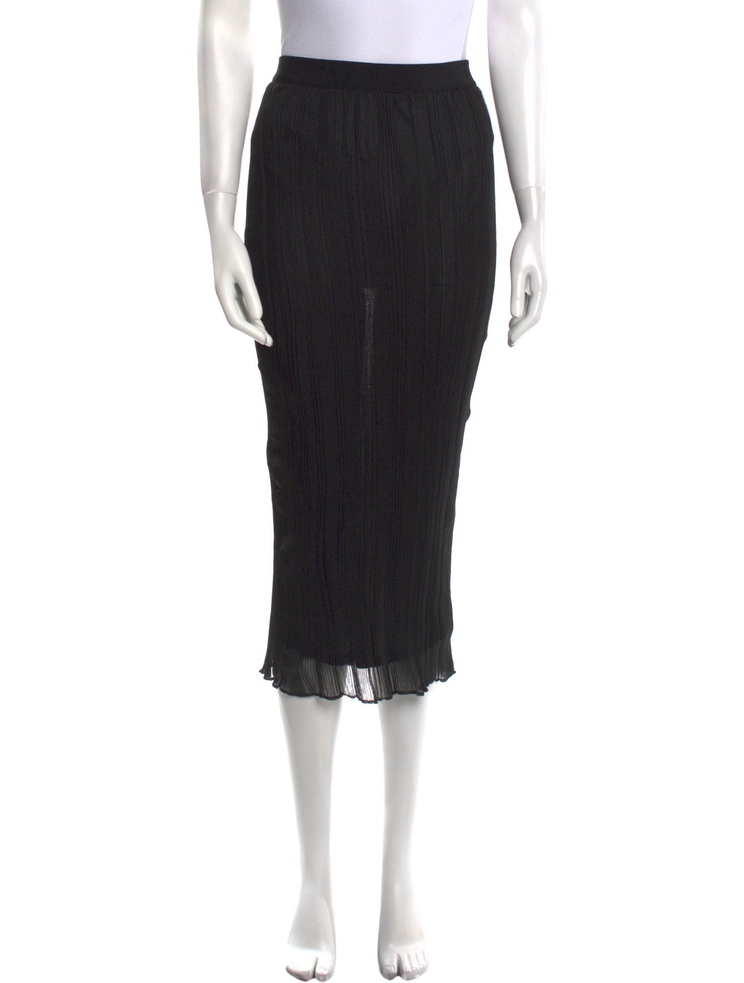 Herve Leger Midi Length Skirt