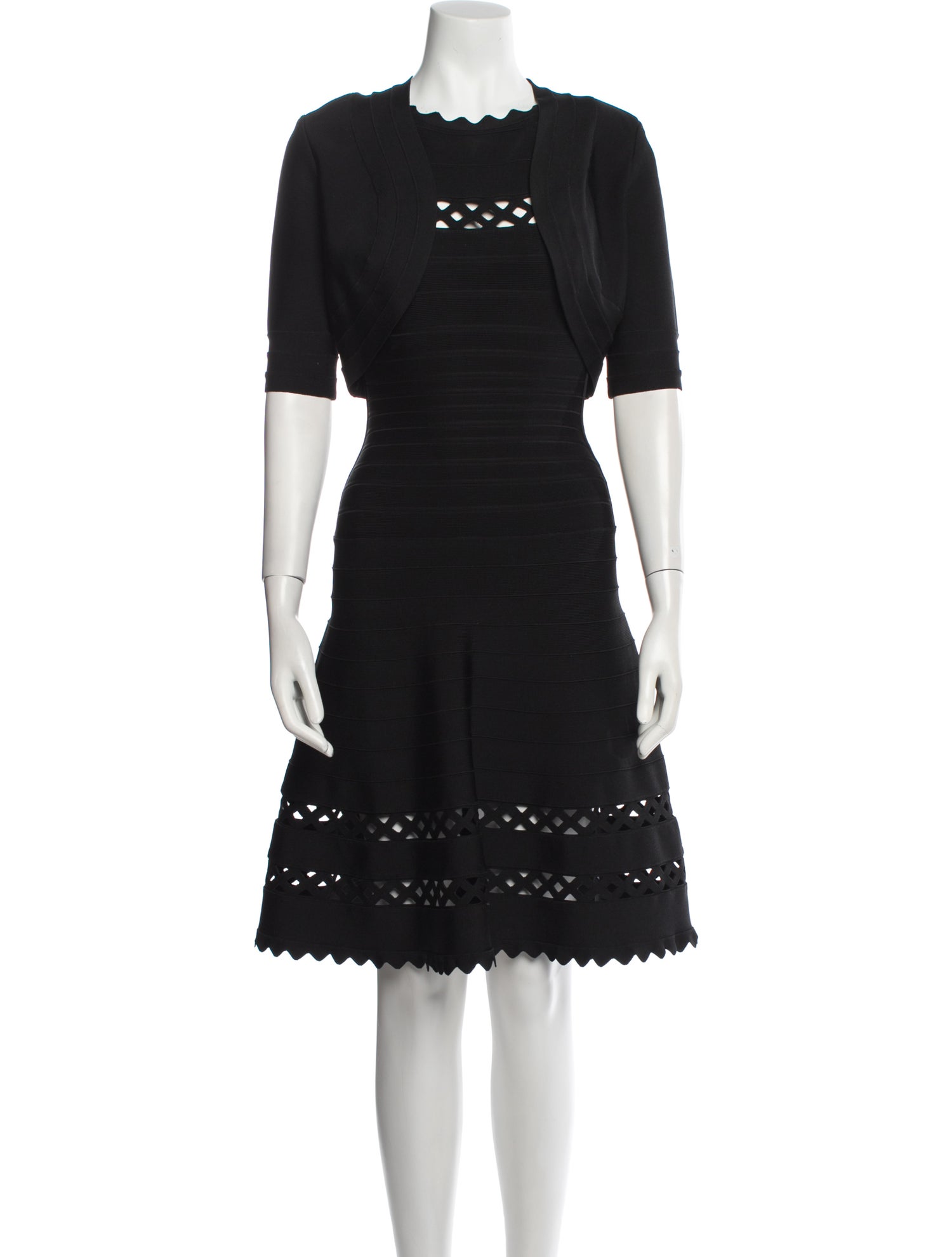 Herve Leger Dress Set