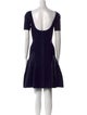 Herve Leger Square Neckline Mini Dress
