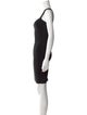 Herve Leger Square Neckline Mini Dress