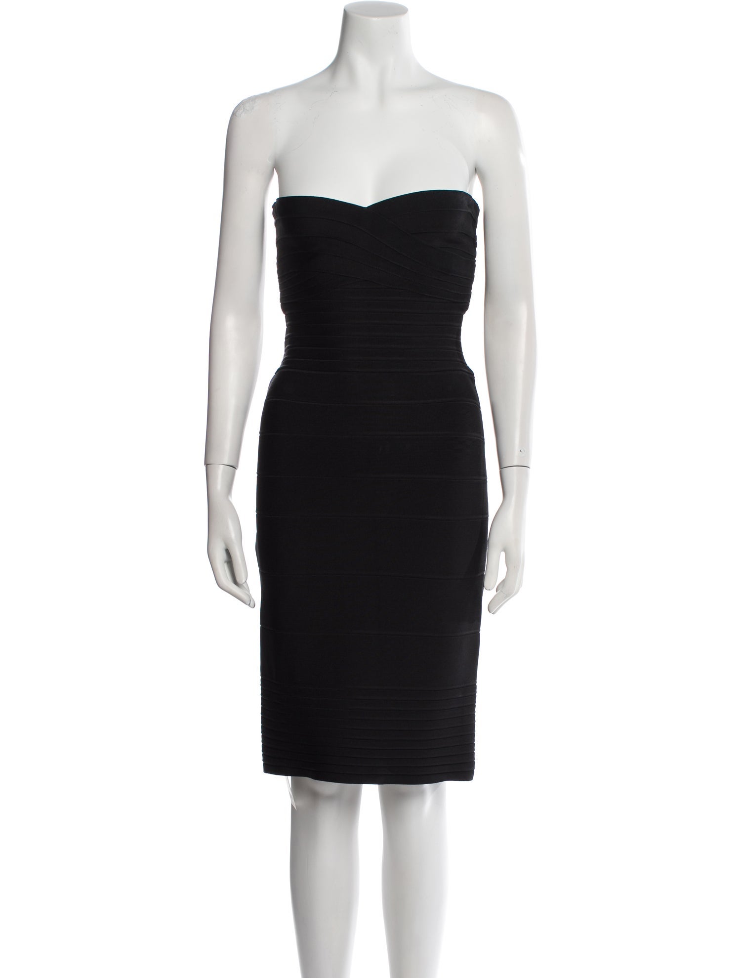 Herve Leger Strapless Mini Dress