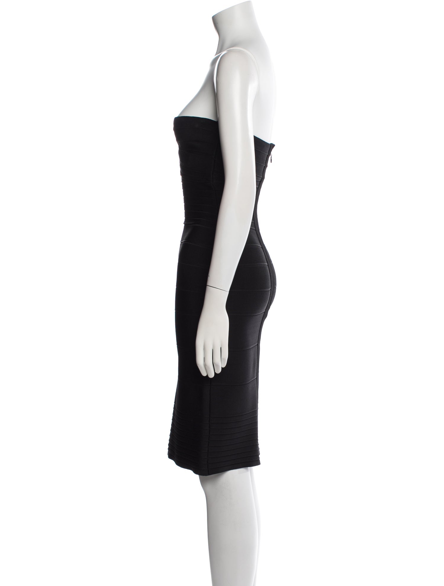 Herve Leger Strapless Mini Dress