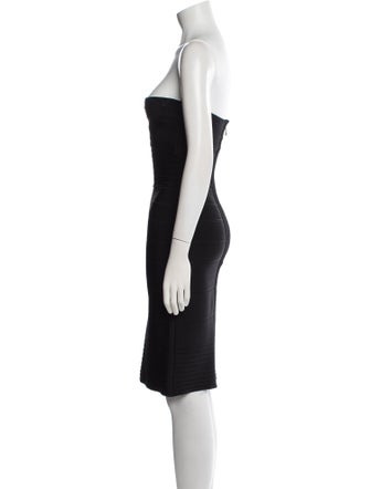 Herve Leger Strapless Mini Dress
