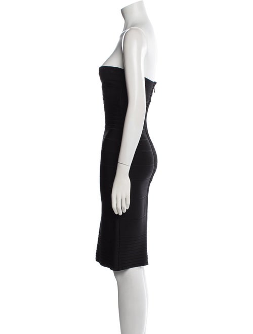 Herve Leger Strapless Mini Dress