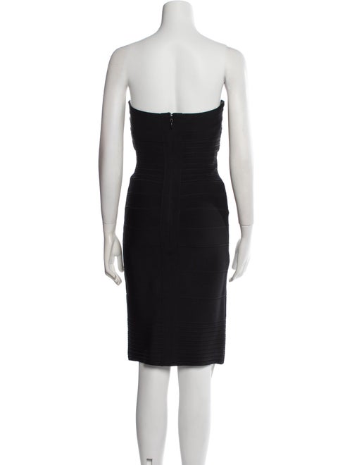 Herve Leger Strapless Mini Dress