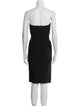 Herve Leger Strapless Mini Dress