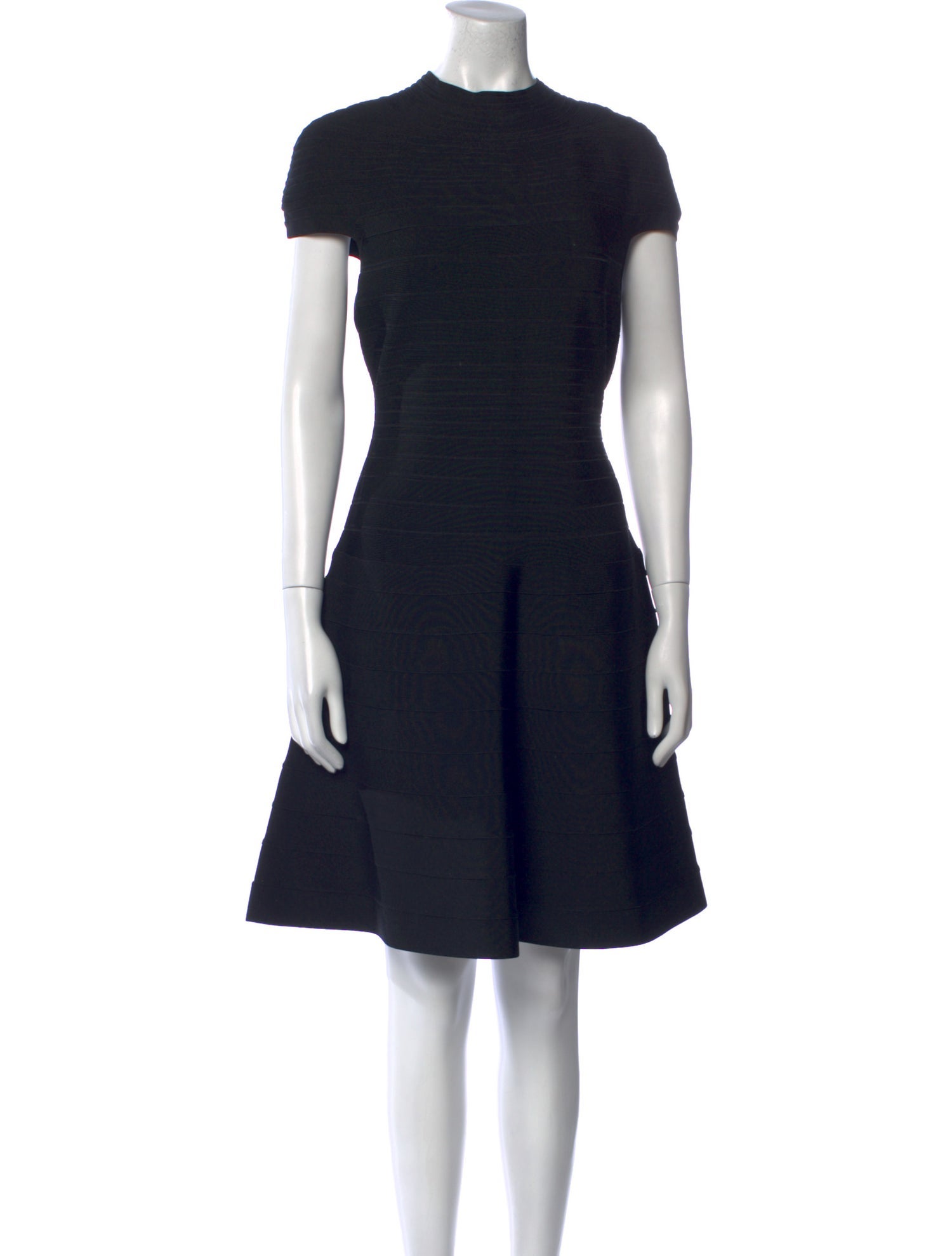 Herve Leger Mock Neck Mini Dress w/ Tags