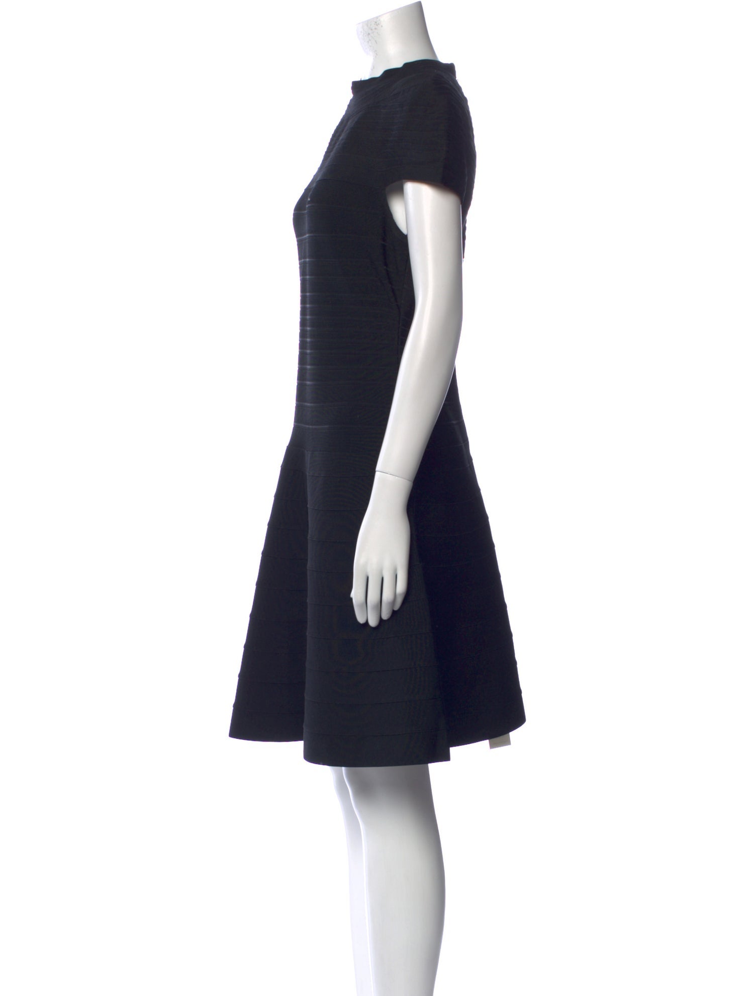 Herve Leger Mock Neck Mini Dress w/ Tags