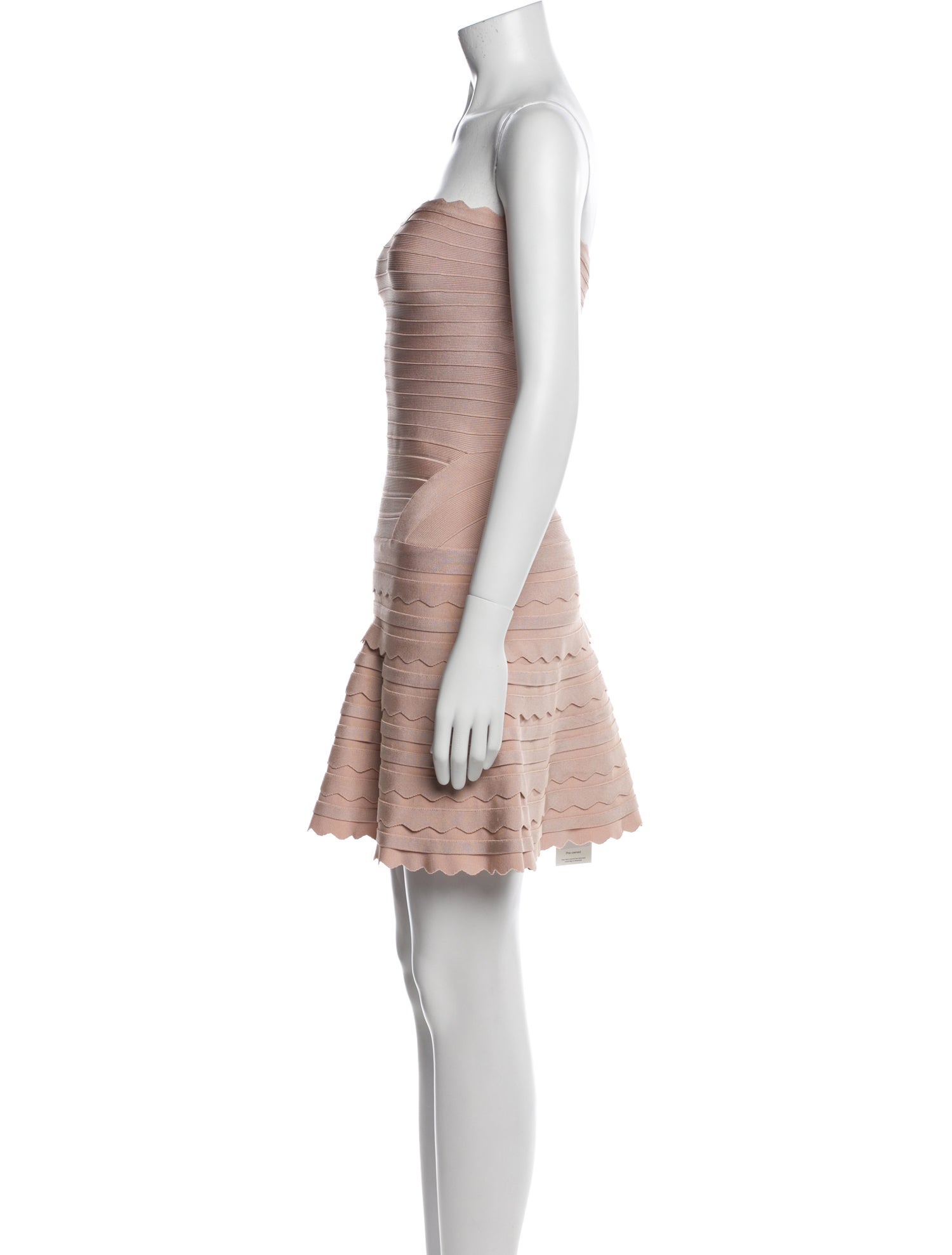 Herve Leger Strapless Mini Dress