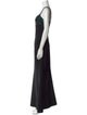 Herve Leger Square Neckline Long Dress