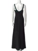 Herve Leger Square Neckline Long Dress