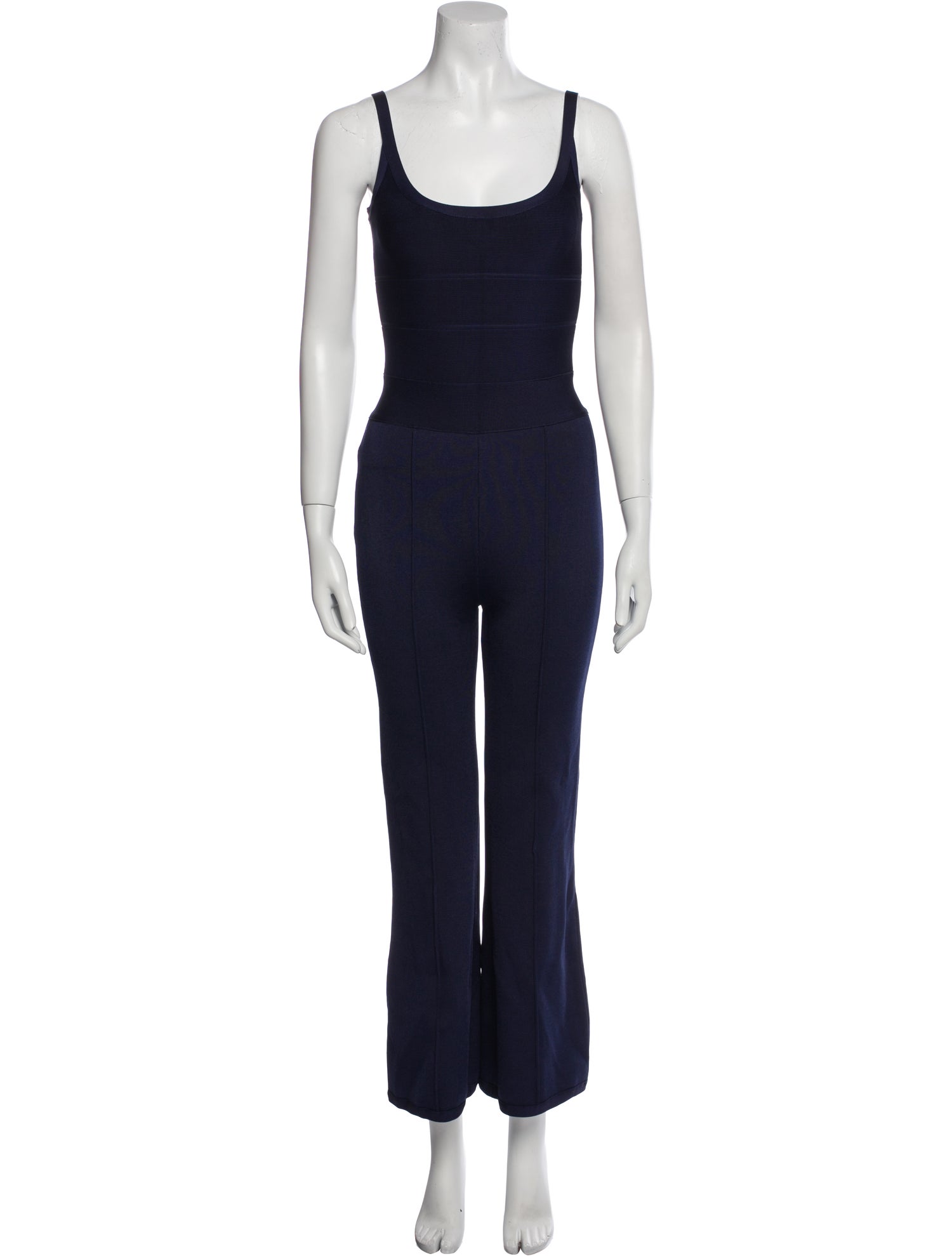 Herve Leger Scoop Neck Jumpsuit w/ Tags