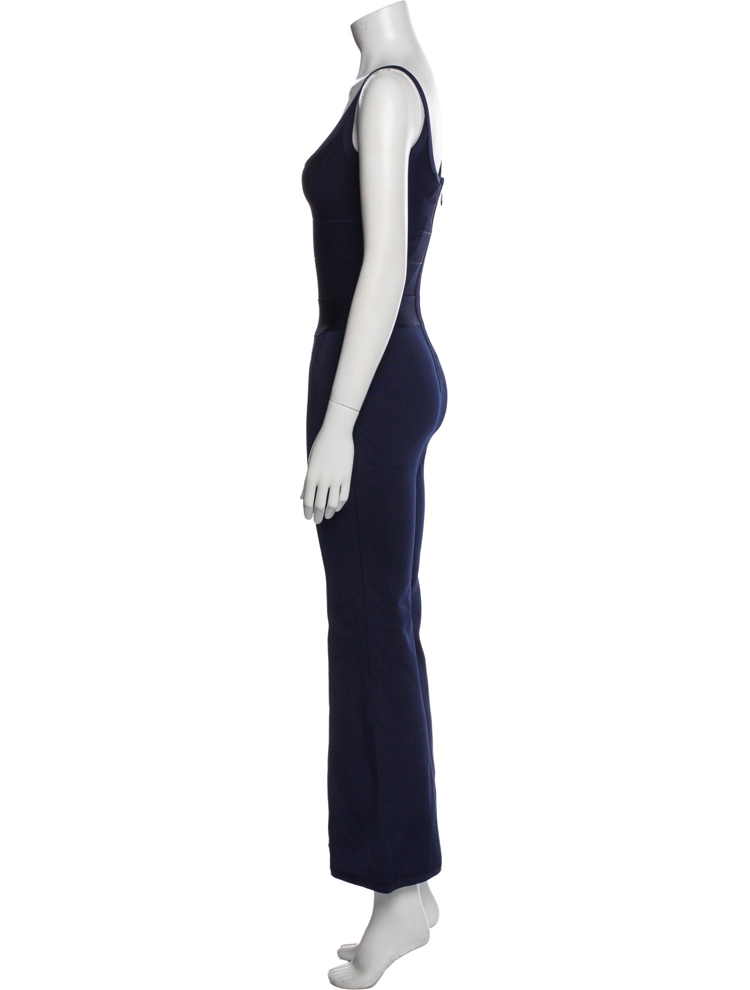 Herve Leger Scoop Neck Jumpsuit w/ Tags
