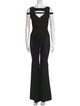 Herve Leger Bateau Neckline Jumpsuit