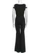 Herve Leger Bateau Neckline Jumpsuit