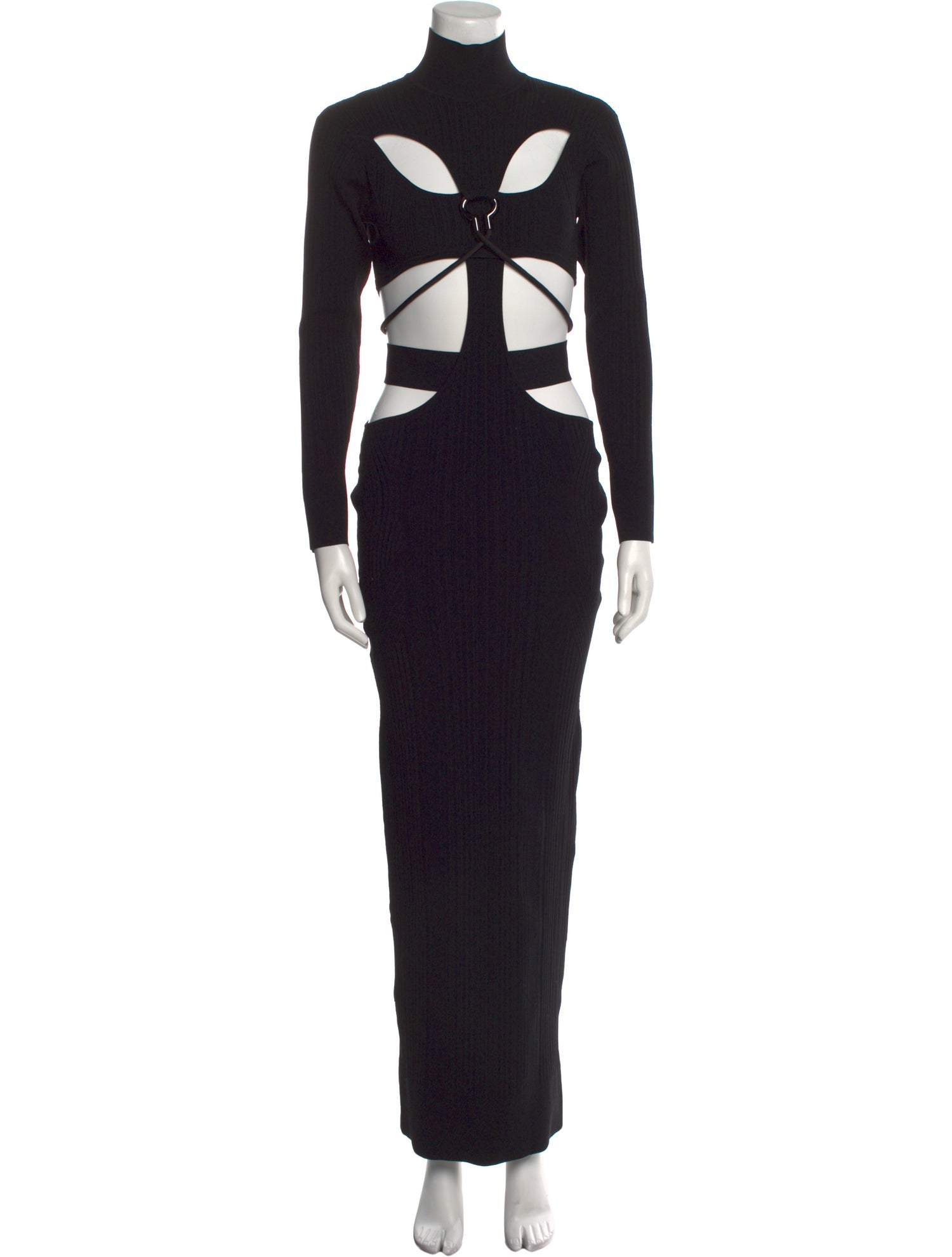 Herve Leger Nylon Long Dress