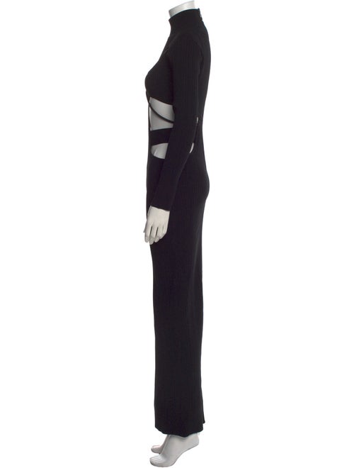 Herve Leger Nylon Long Dress