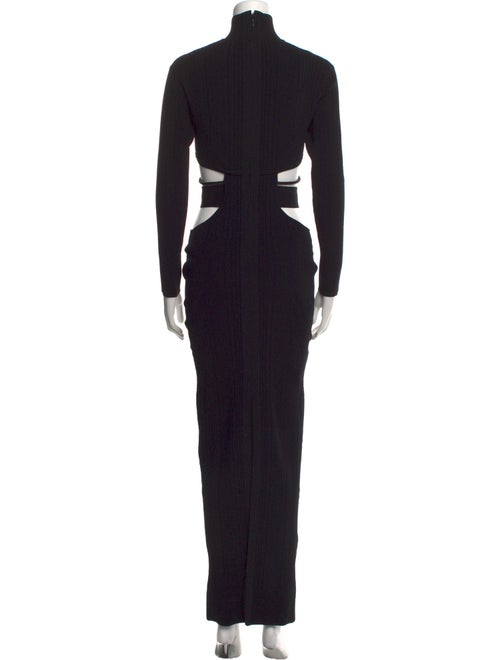 Herve Leger Nylon Long Dress