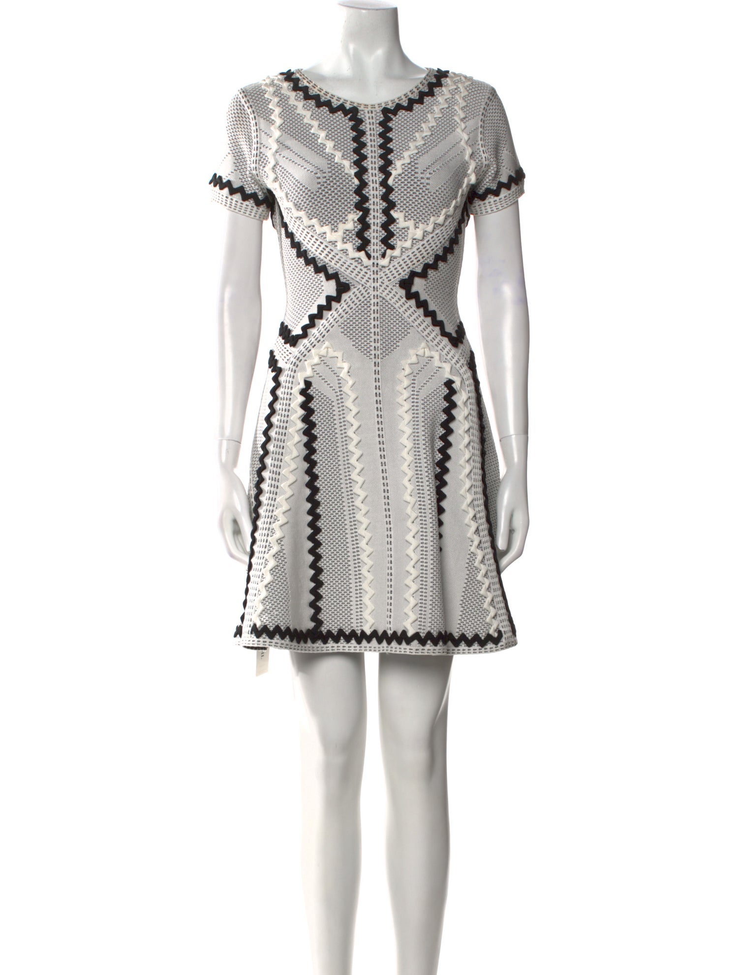 Herve Leger Printed Mini Dress