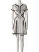 Herve Leger Printed Mini Dress