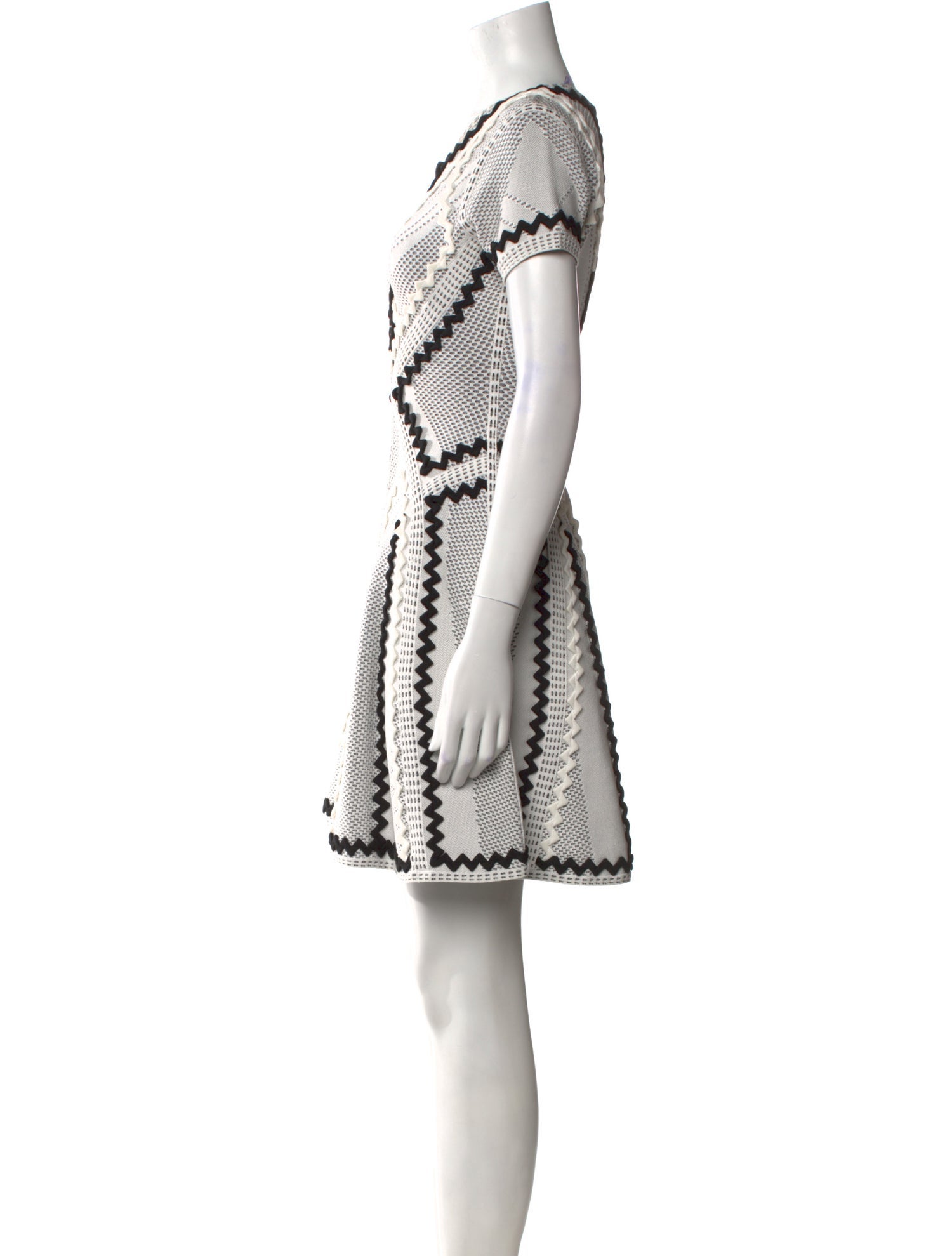 Herve Leger Printed Mini Dress
