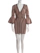 Herve Leger Printed Mini Dress