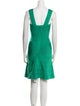 Herve Leger Square Neckline Mini Dress