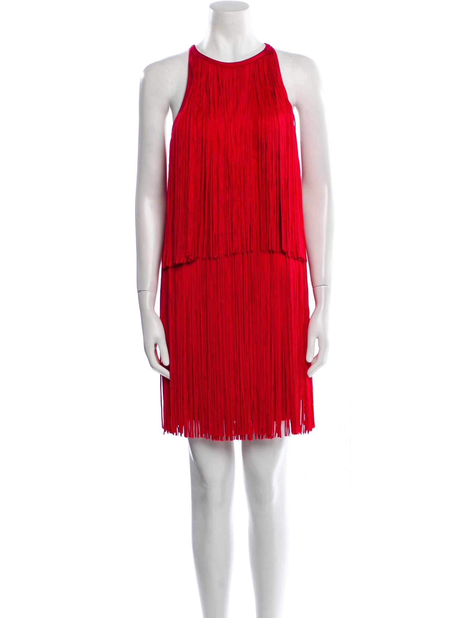 Herve Leger Crew Neck Mini Dress w/ Tags