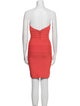 Herve Leger Strapless Mini Dress