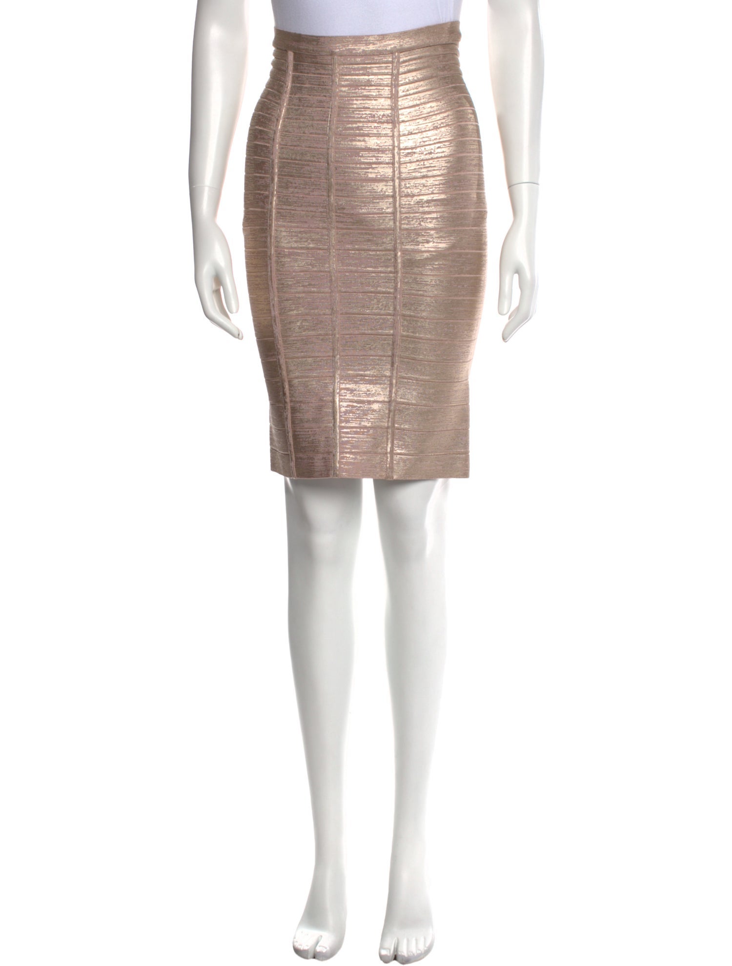 Herve Leger Knee-Length Skirt