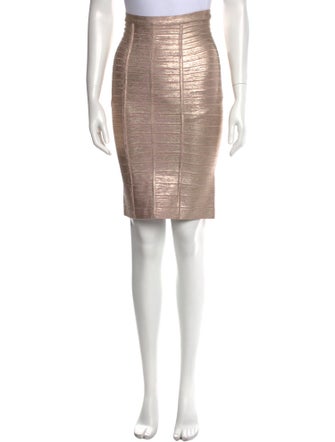 Herve Leger Knee-Length Skirt