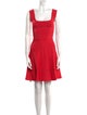 Herve Leger Square Neckline Mini Dress