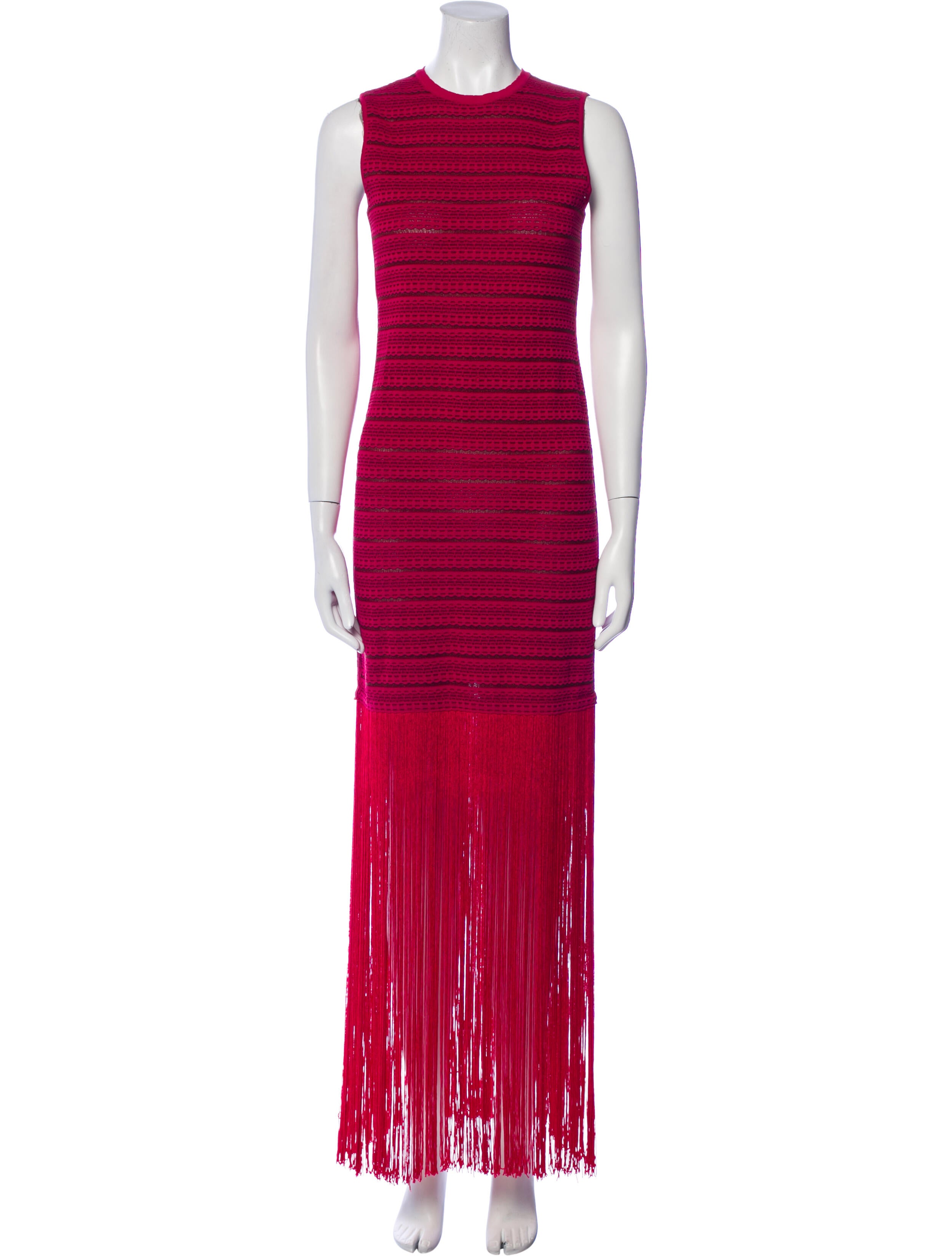 Herve Leger Nylon Long Dress