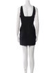 Herve Leger V-Neck Mini Dress