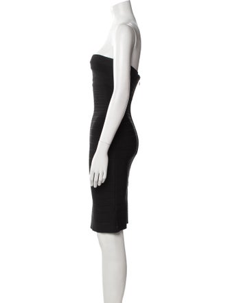 Herve Leger Strapless Mini Dress