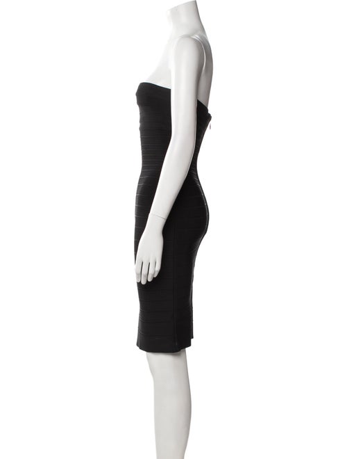 Herve Leger Strapless Mini Dress