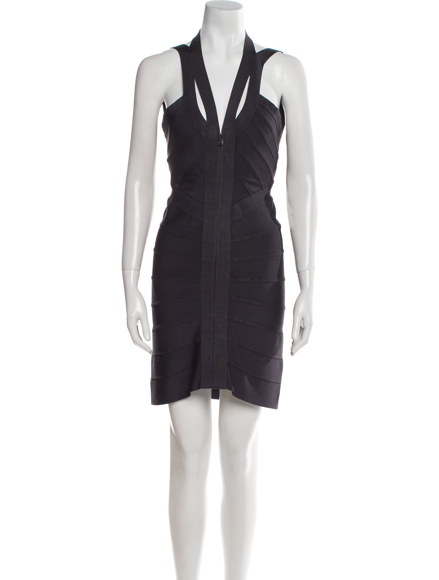 Herve Leger Halterneck Mini Dress