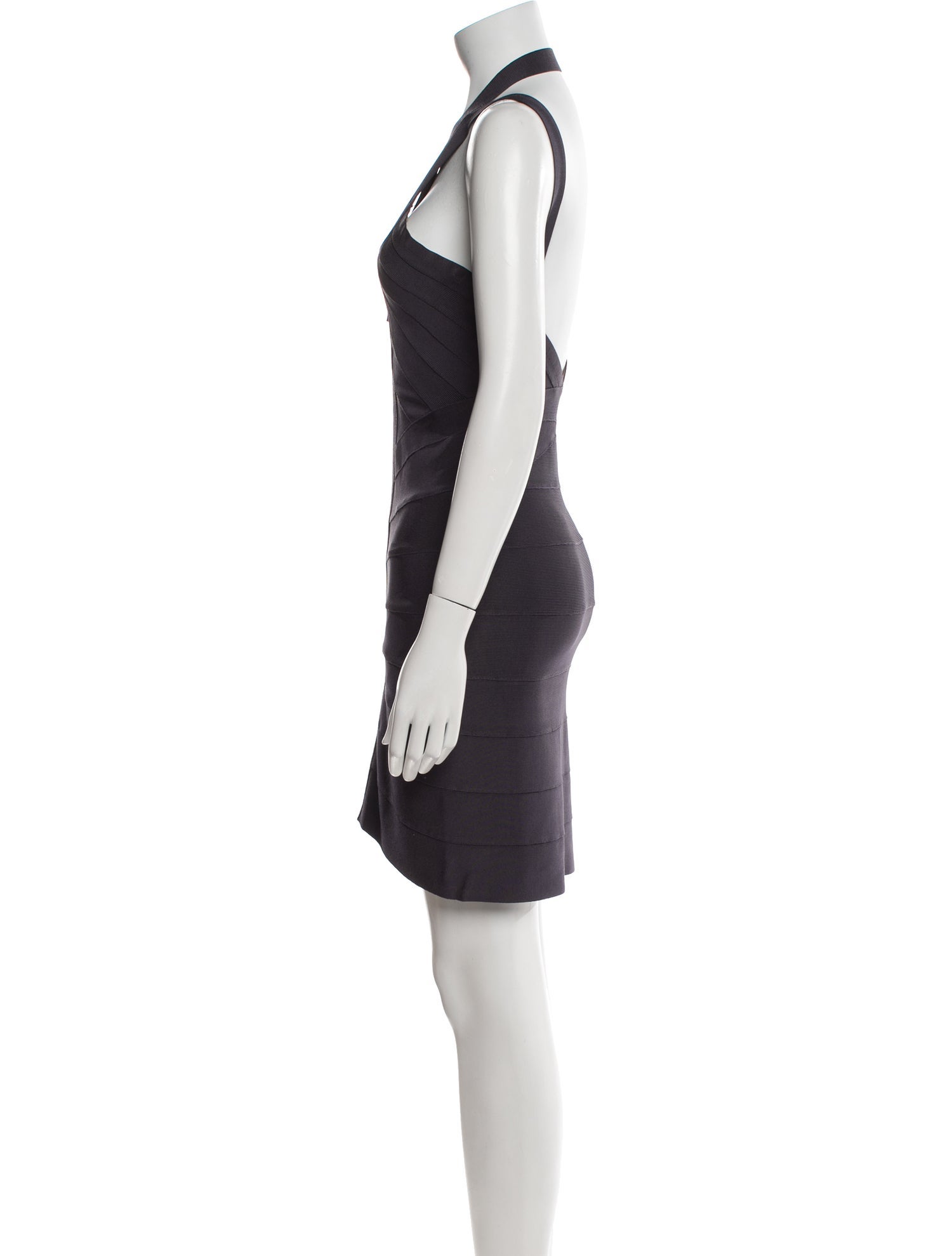 Herve Leger Halterneck Mini Dress