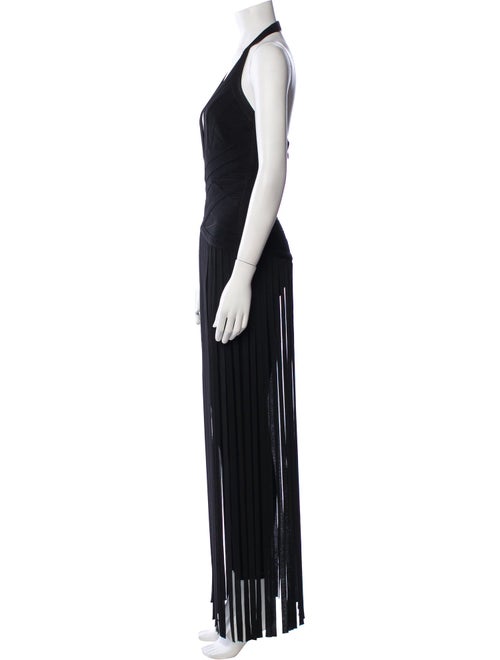 Herve Leger Halterneck Jumpsuit