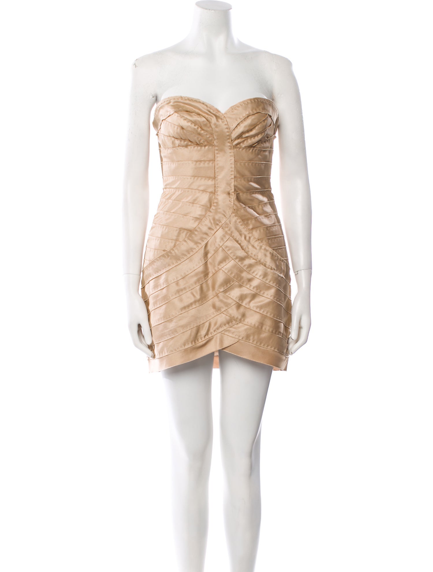 Herve Leger Strapless Mini Dress w/ Tags