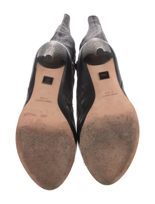 Herve Leger Leather Boots