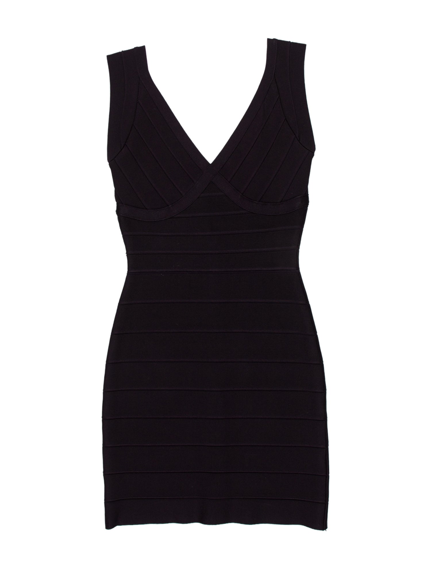 Herve Leger Strapless Mini Dress